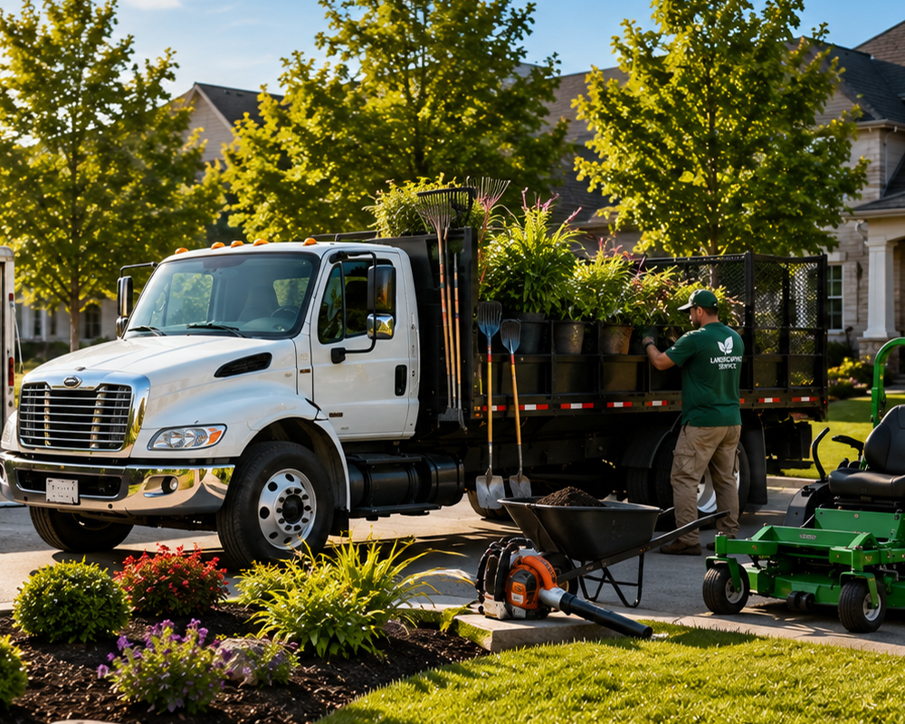 Landscaping Business GPS Tracking